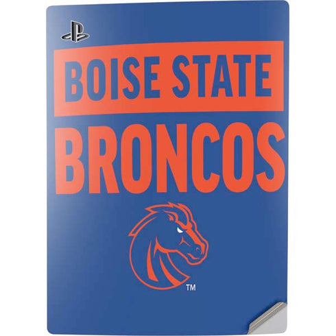 Boise State University Broncos PS5 Digital Edition Console Skin